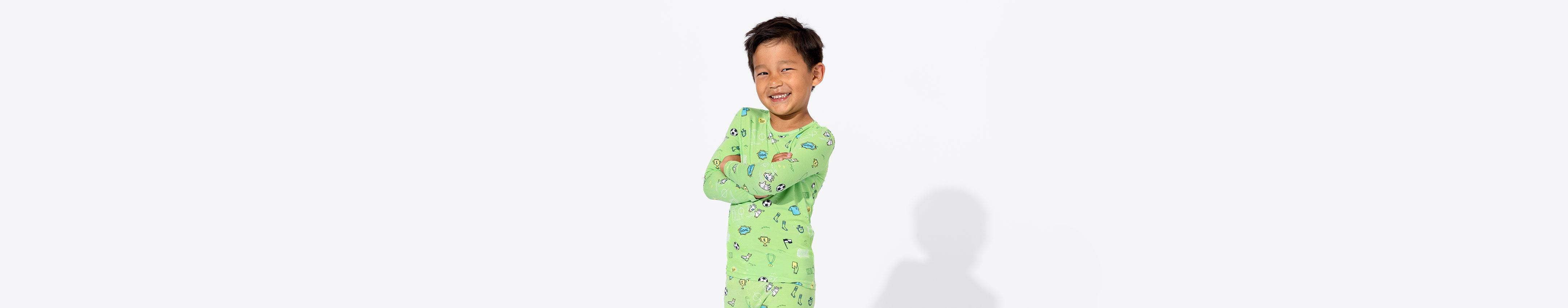 Sleep Adventures Await: Boys' Bamboo Two-Piece Pajama Sets