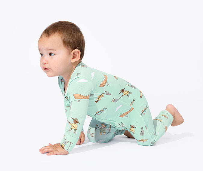 Boys' Bamboo Convertible Footie Collection – Where comfort meets adventure!