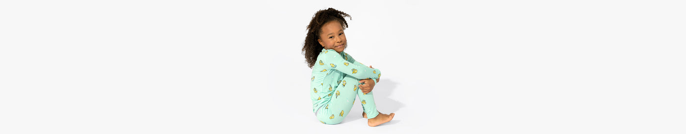 Cuteness Overload: Neutral Kid's Bamboo Two- Piece Pajama Sets