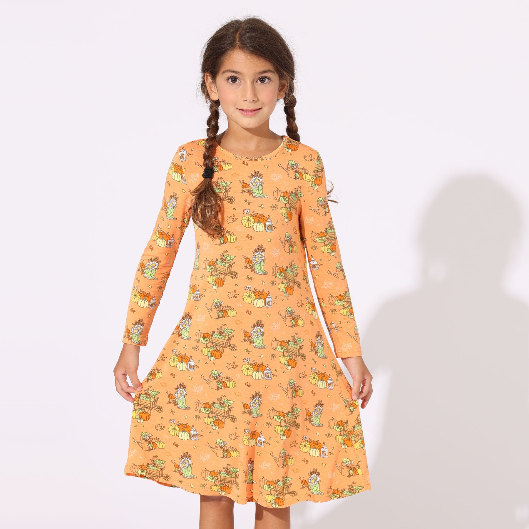 Shell-abrate Kids Bamboo Smocked Dress