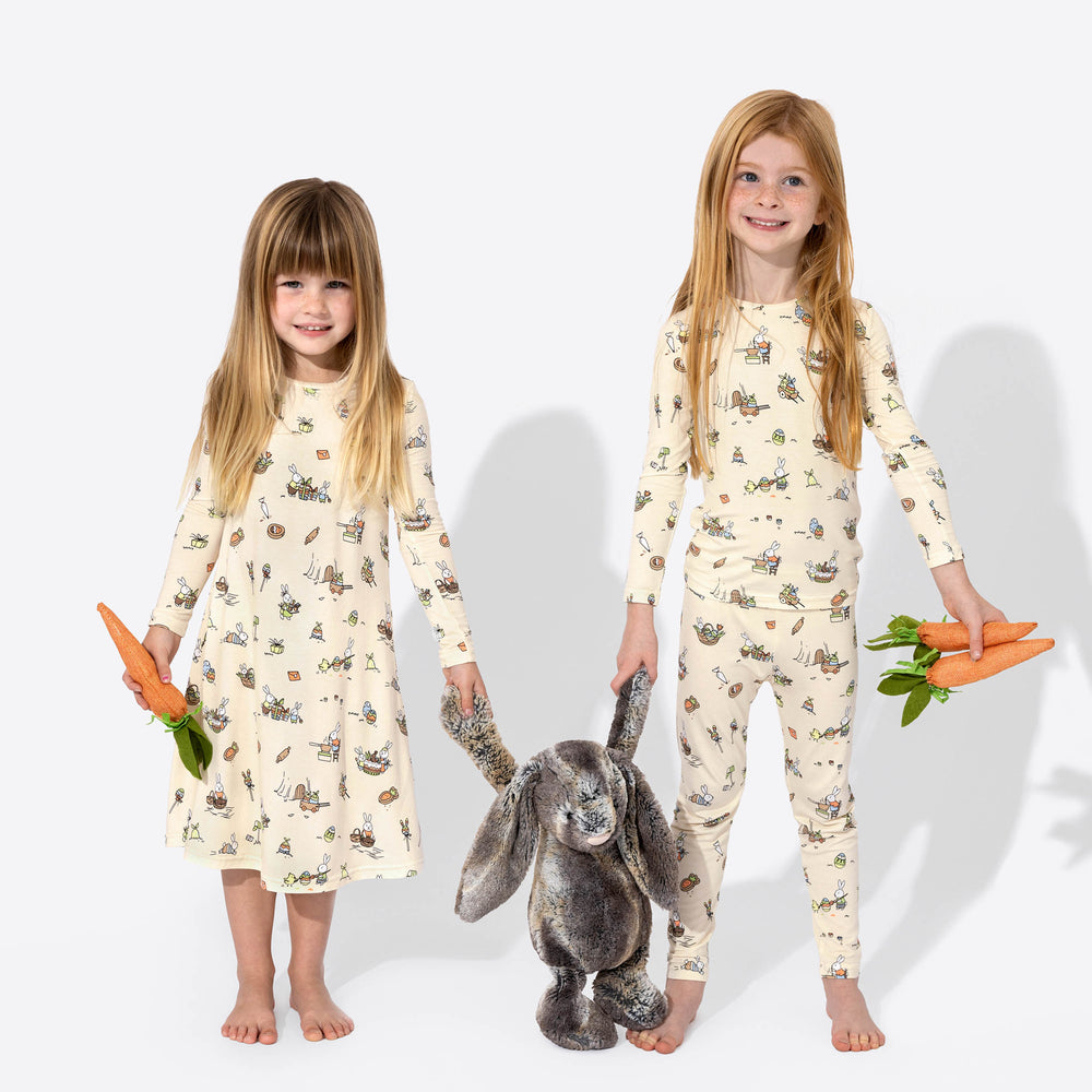 Hop Into Comfort: Easter Bunny Workshop Bamboo Pajamas Collection