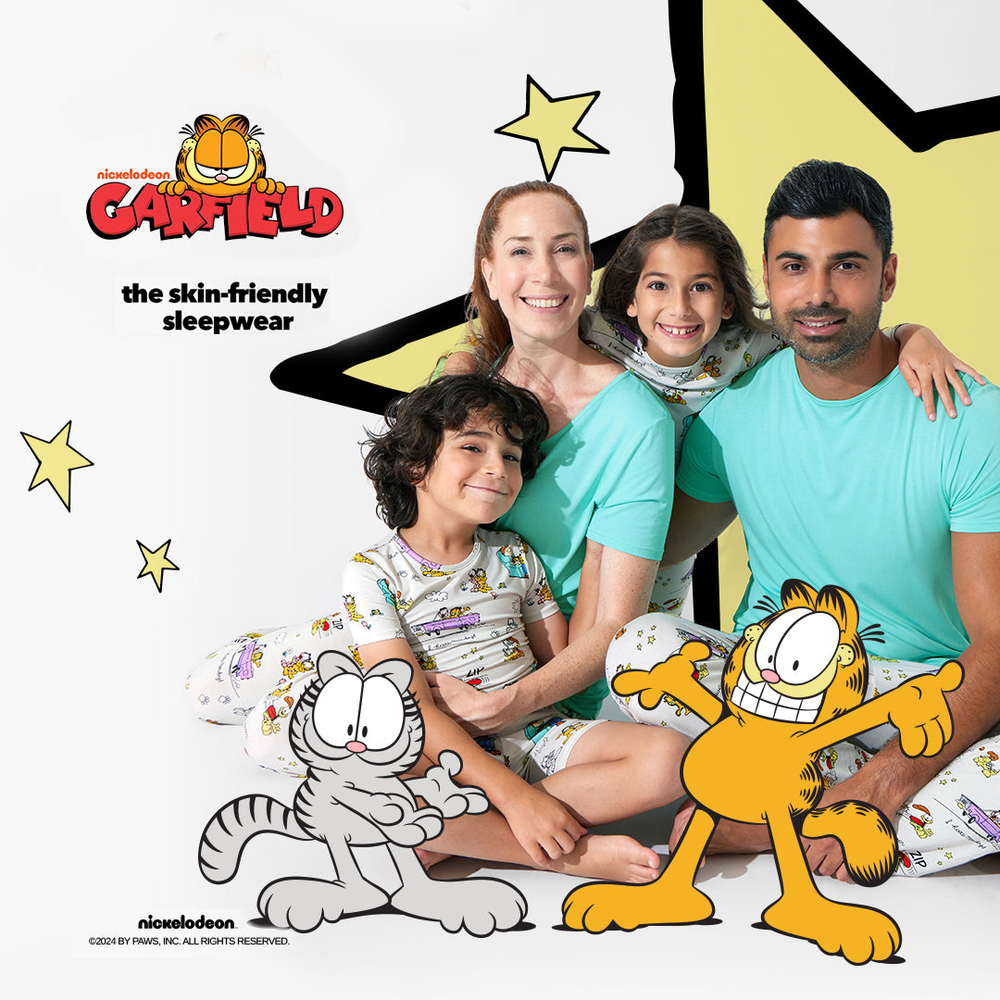 Garfield & Friends Bamboo Pajamas: Cozy Sleepwear for Cat Lovers