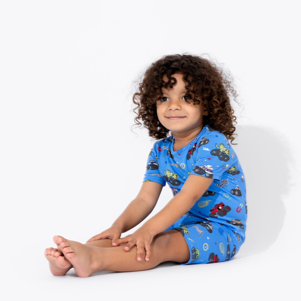 Dreamy Nights and Stylish Mornings Boys Bamboo Short Set Pajamas Bellabu Bear