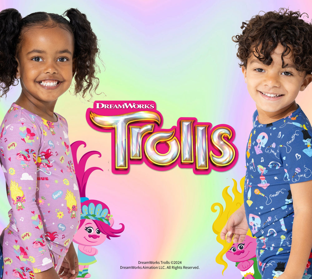 Trolls Bamboo Pajamas Collection – Cozy, Colorful & Eco-Friendly Fun!