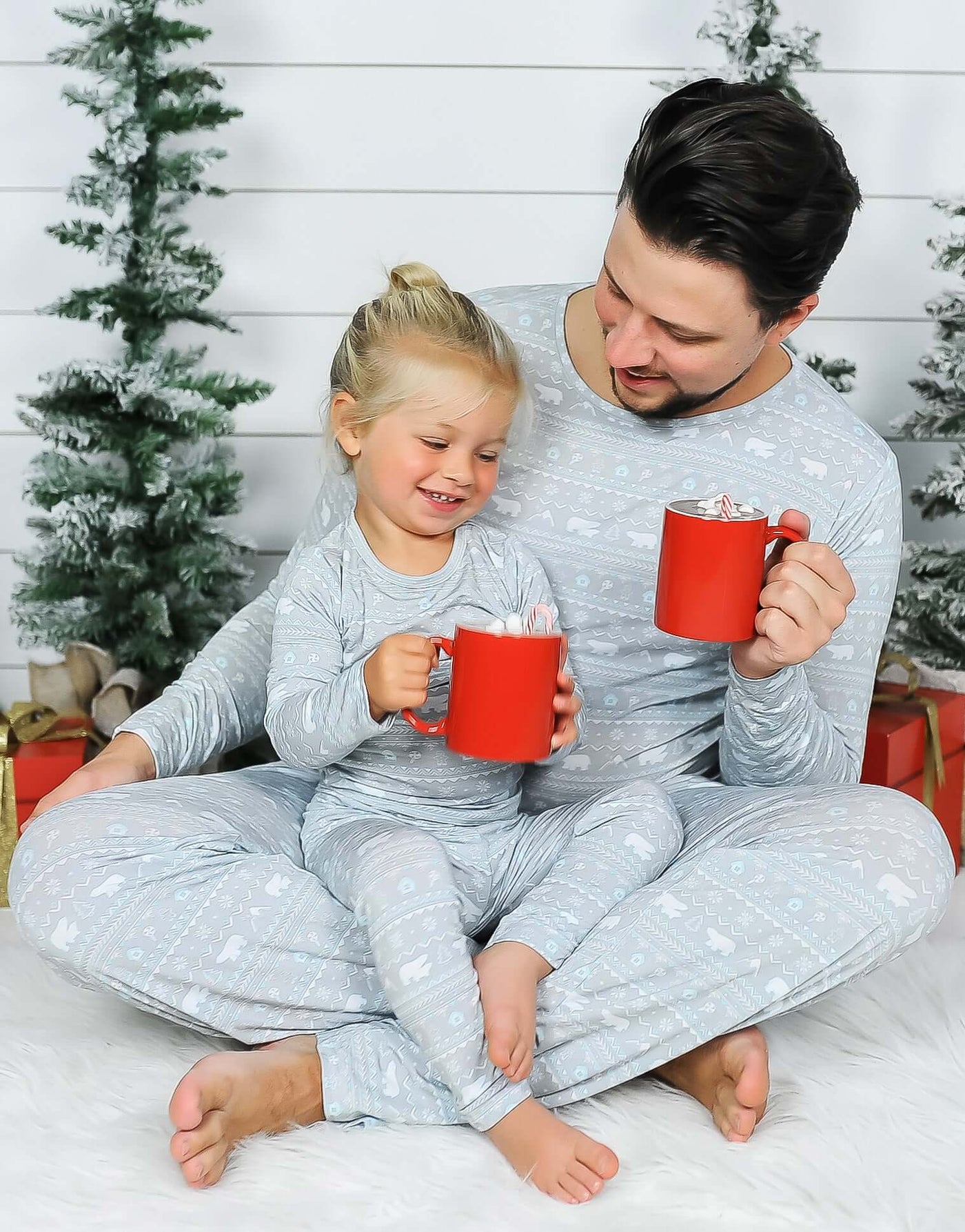 Polar Isle Bamboo Holiday Family Matching Pajamas