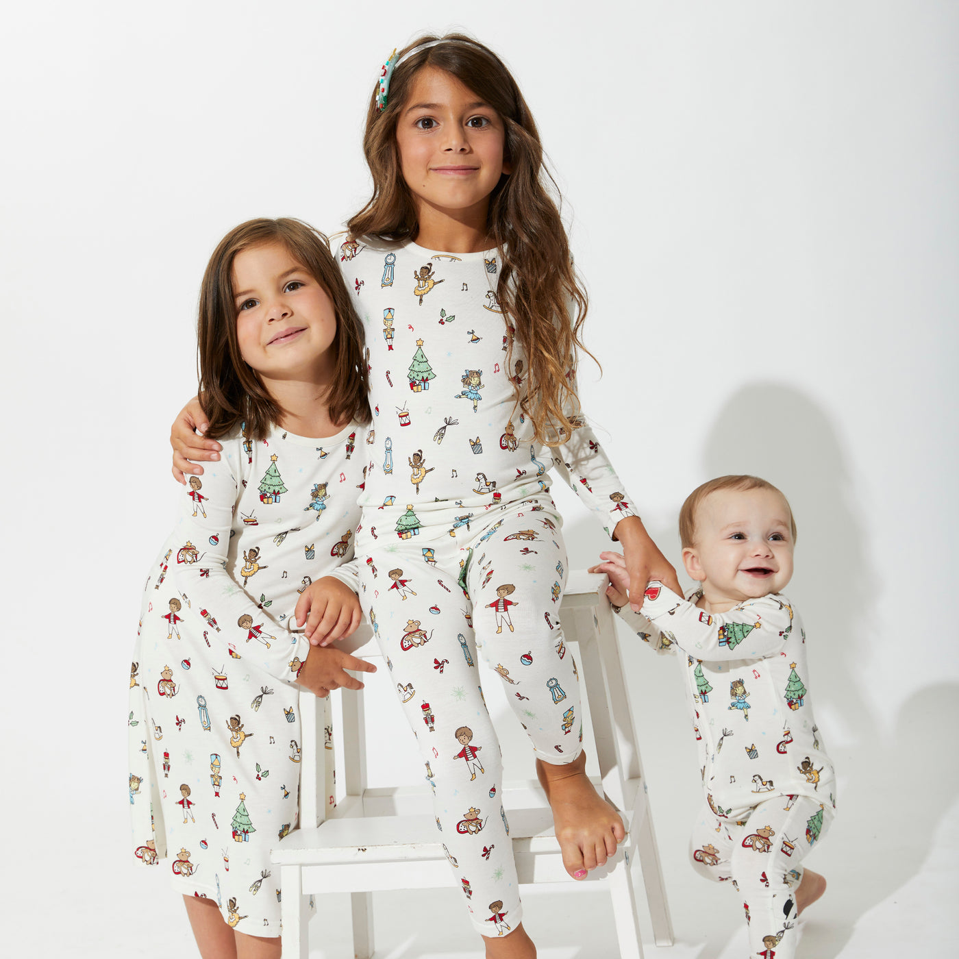 Best Pajamas for the Holidays | Nutcracker Bamboo Matching Pajamas