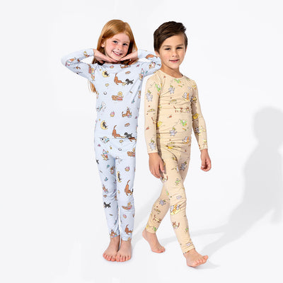 Indulge in Cuteness: Foodie Cats & Dessert Dogs Bamboo Pajamas Collection
