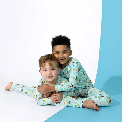 PAW Patrol Bamboo Pajamas for Toddlers, Kids, and Babies