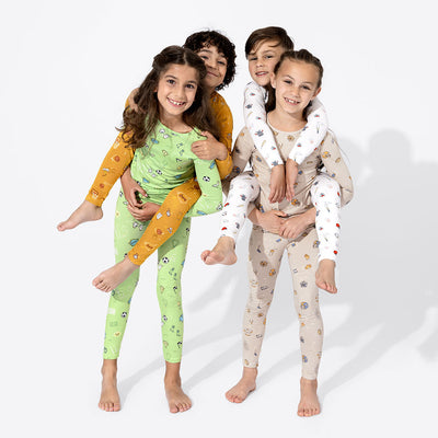 Game On: Score Big with Our Sports Bamboo Pajamas Collection!