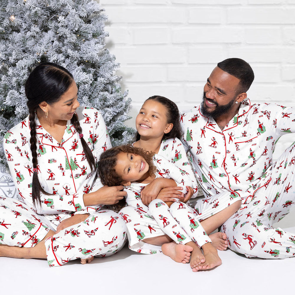 Family Fun Elf On The Shelf Bamboo Pajamas for Everyone Bellabu Bear