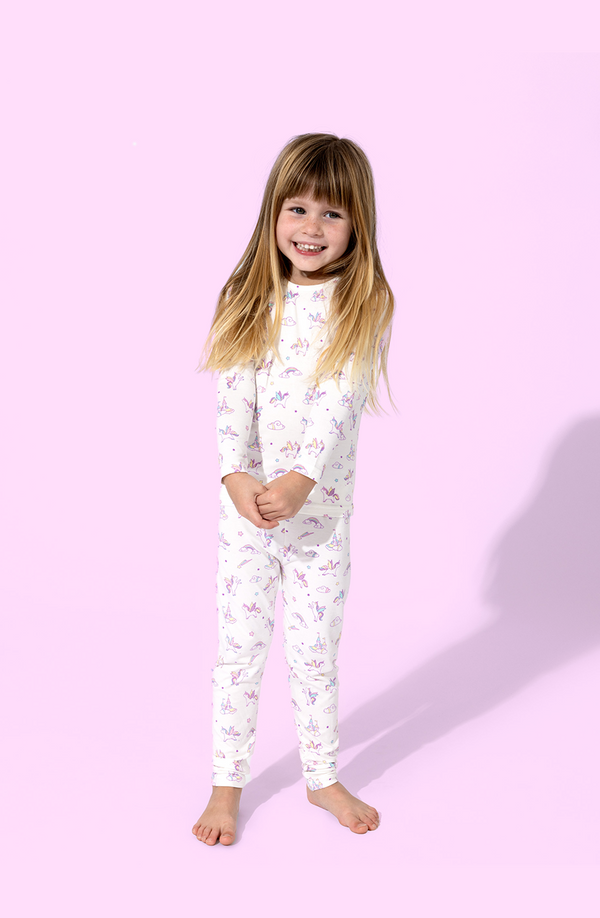 Unicorn Bamboo Kids Pajamas