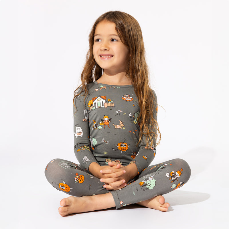 Trick or Treaters Bamboo Kids Pajamas