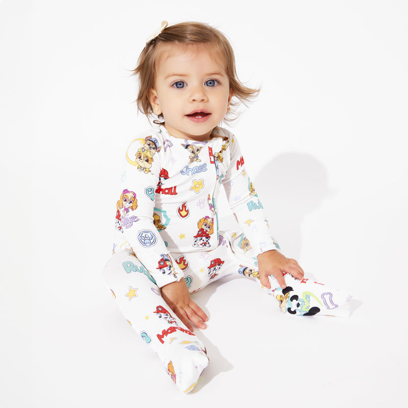 PAW Patrol: Playful Pups Bamboo Convertible Footie