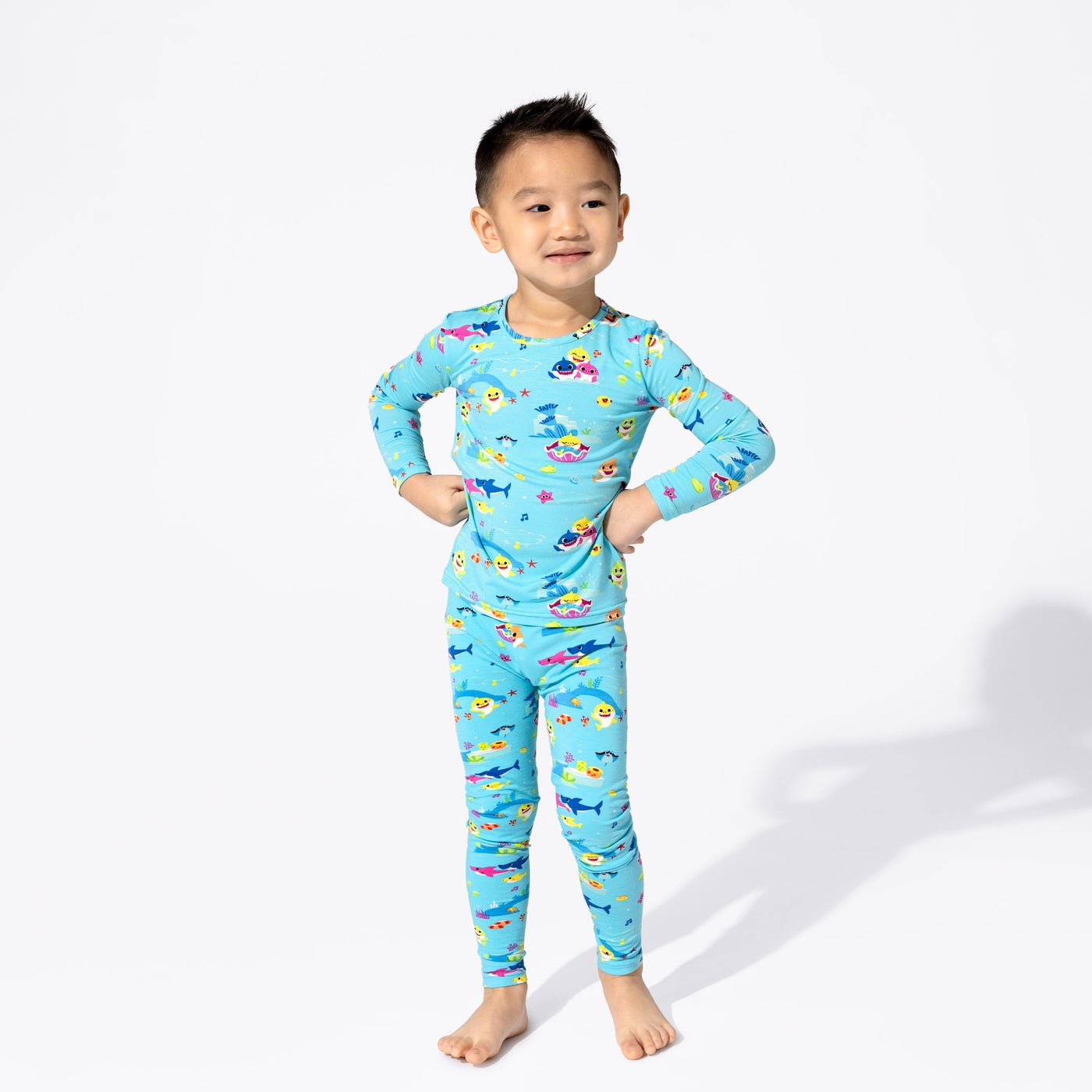 Baby Shark Bamboo Kids Pajamas