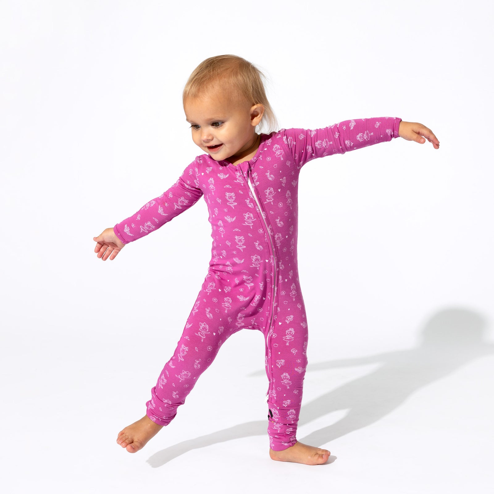 Ballerina Bamboo Convertible Footie