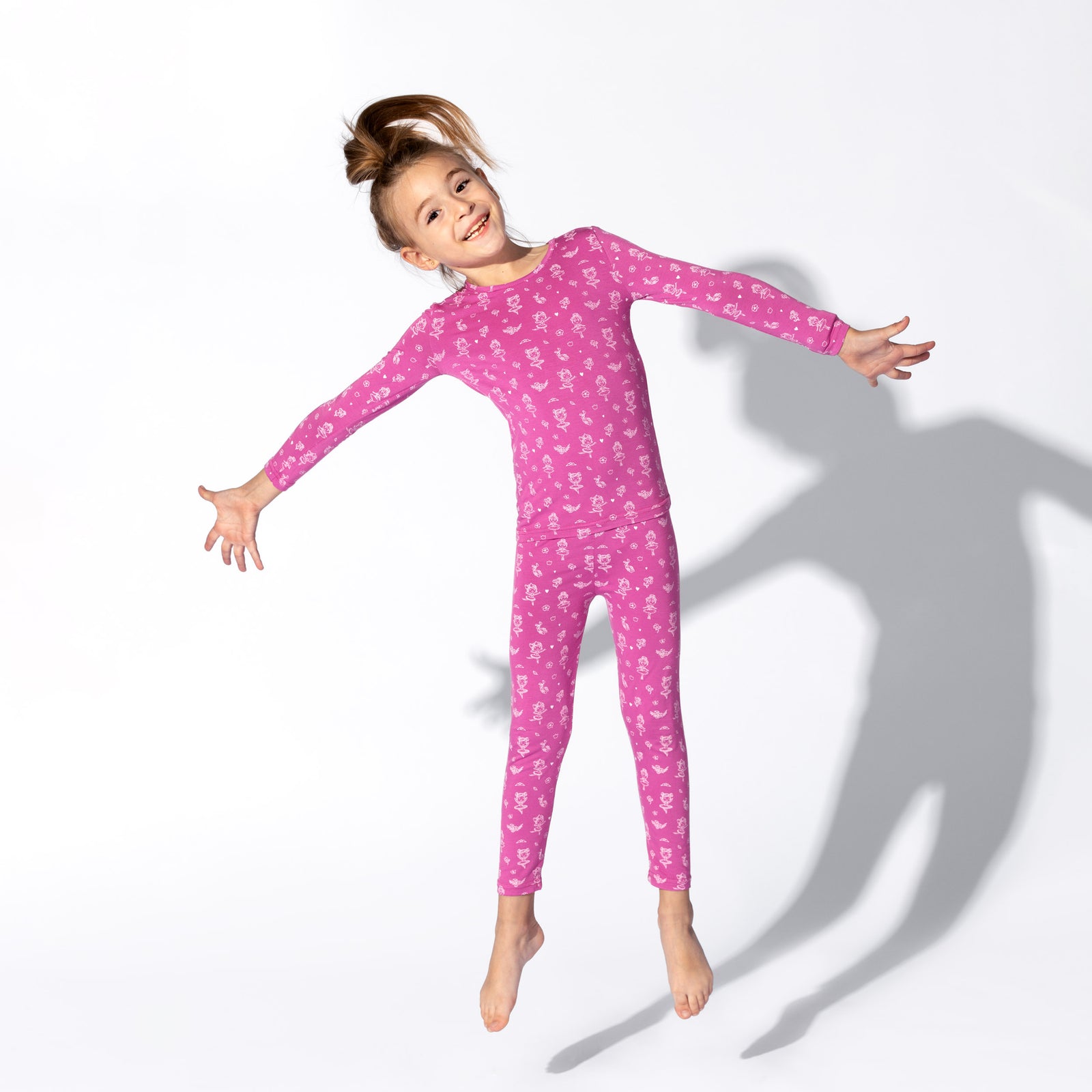 Ballerina Bamboo Kids Pajamas