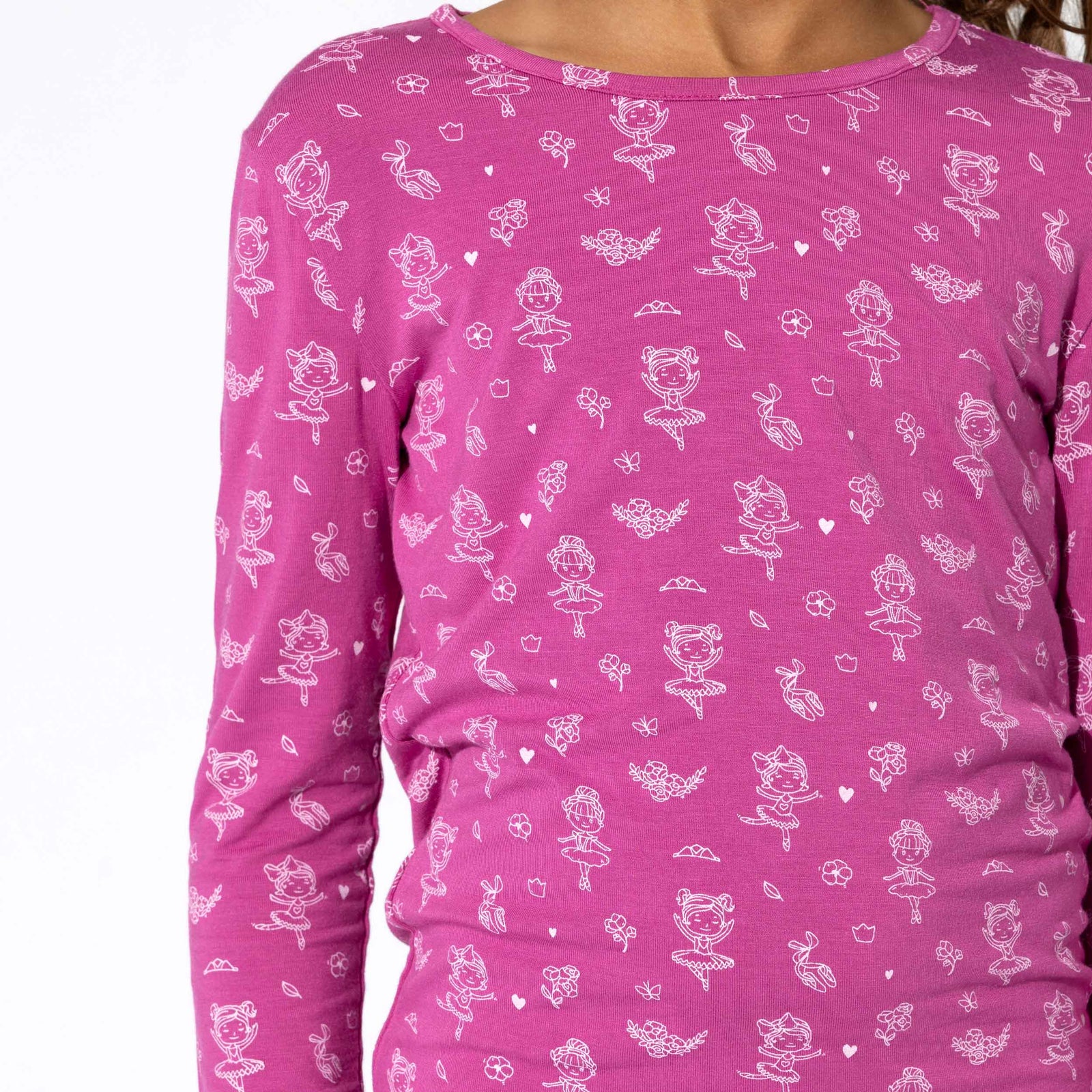 Ballerina Bamboo Kids Pajamas