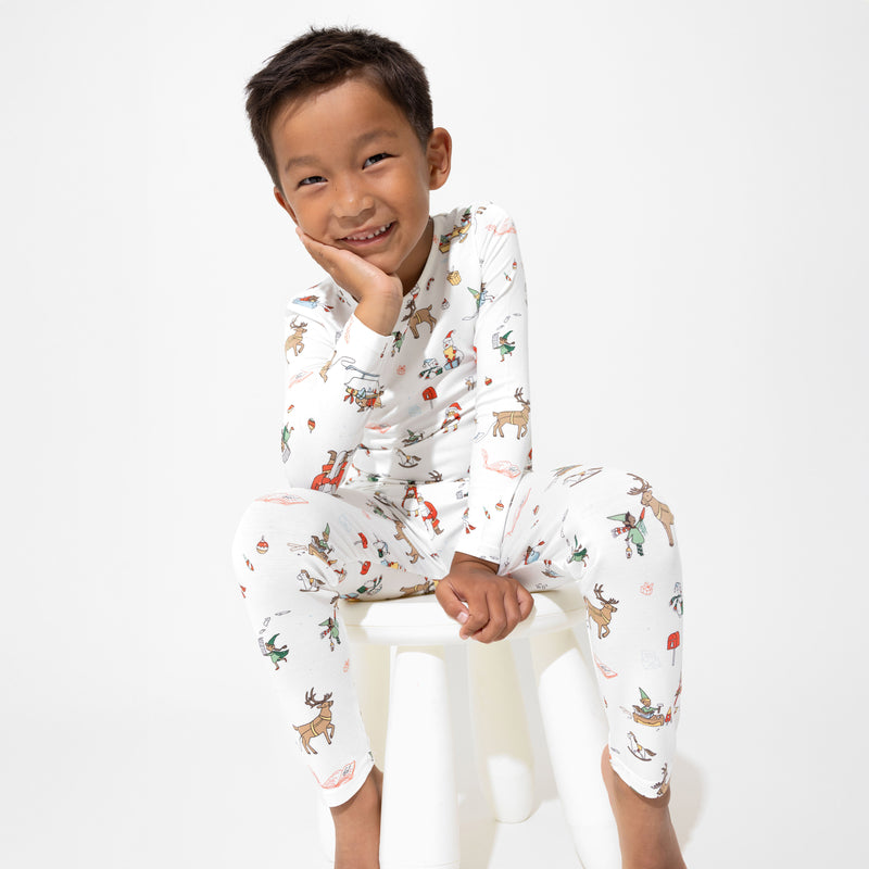 Evergreen Holiday Magic Bundle - Bamboo Kids Pajamas