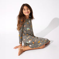 Trick or Treaters Bamboo Girls' Long Sleeve Dress