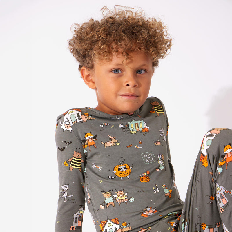 Trick or Treaters Bamboo Kids Pajamas