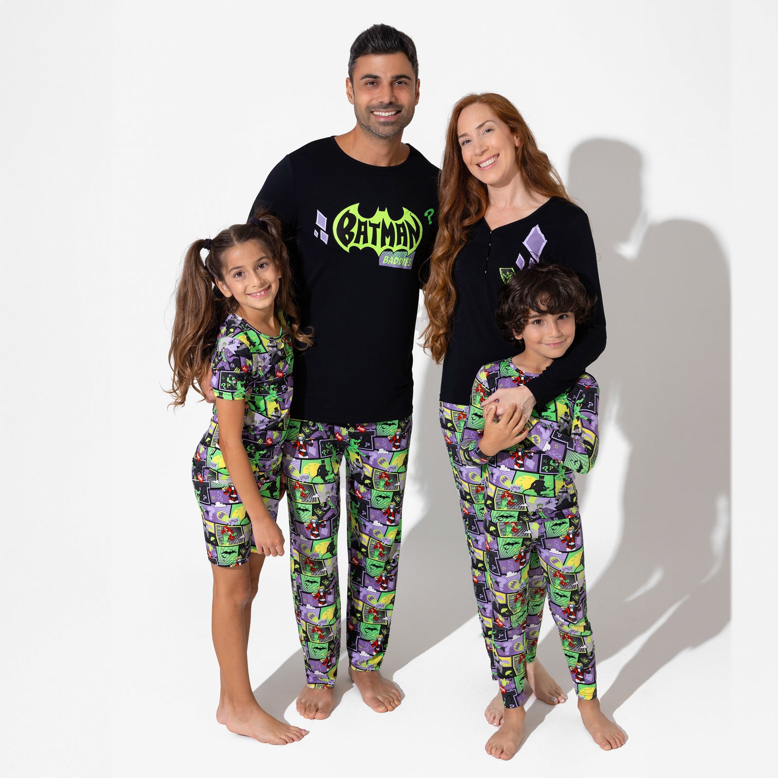 Batman Baddies Bamboo Kids Pajamas