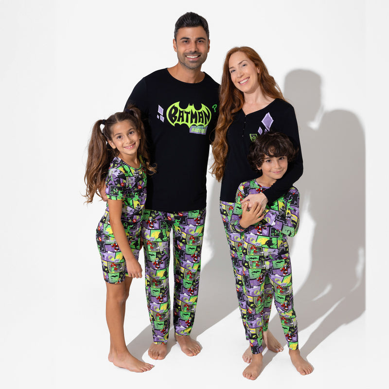 Batman Baddies Bamboo Men's Pajama Set