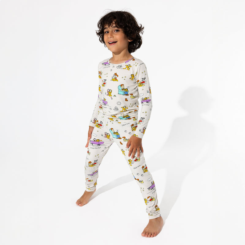 Garfield & Friends Bamboo Kids Pajamas