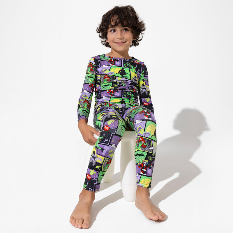 Batman Baddies Bamboo Kids Pajamas