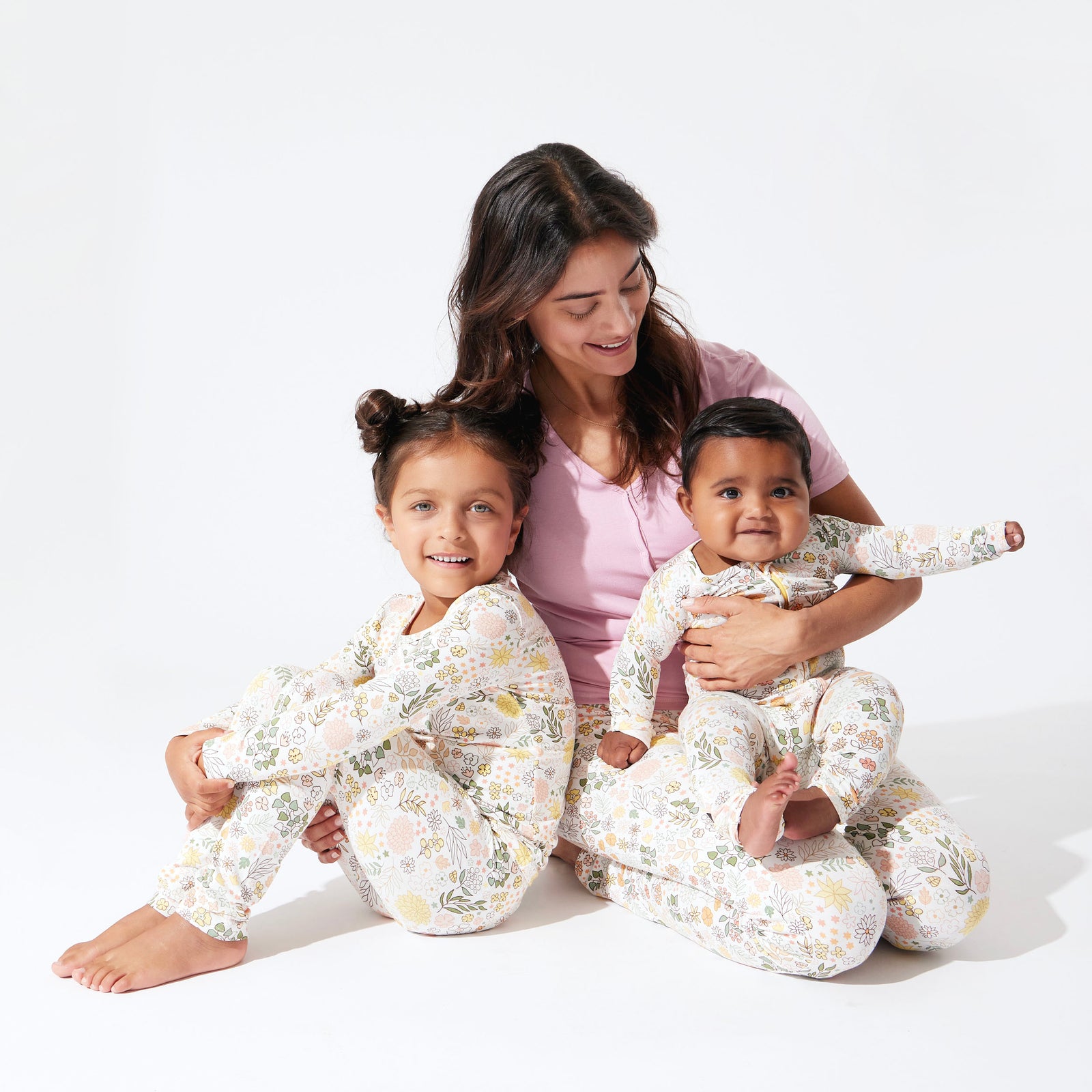 Fall Floral Bamboo Women's Pajama Set