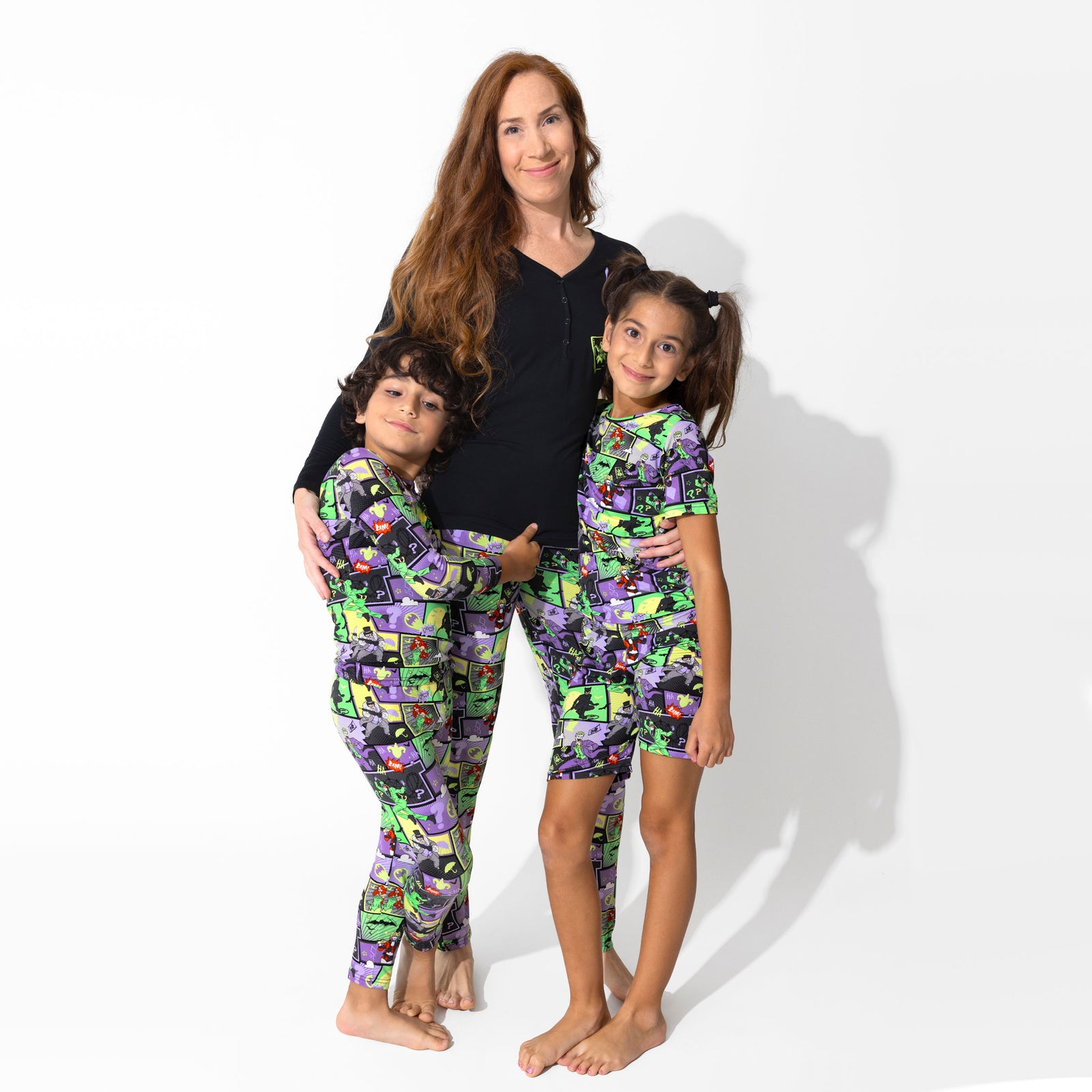 Batman Baddies Bamboo Kids Pajamas