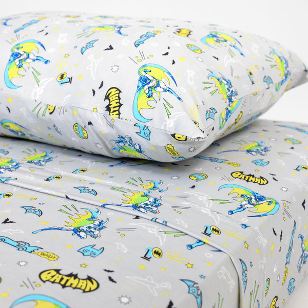 Batman Bamboo Bed Sheet Set