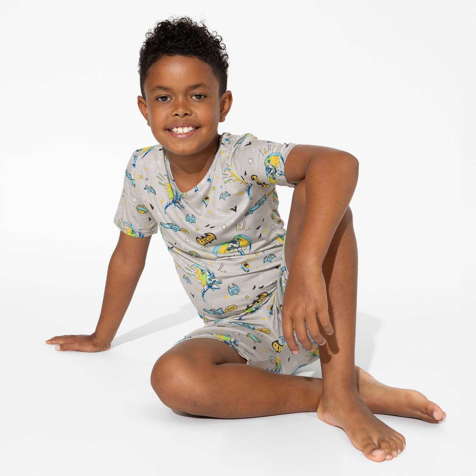 Batman Kids Bamboo Pajama Short Set