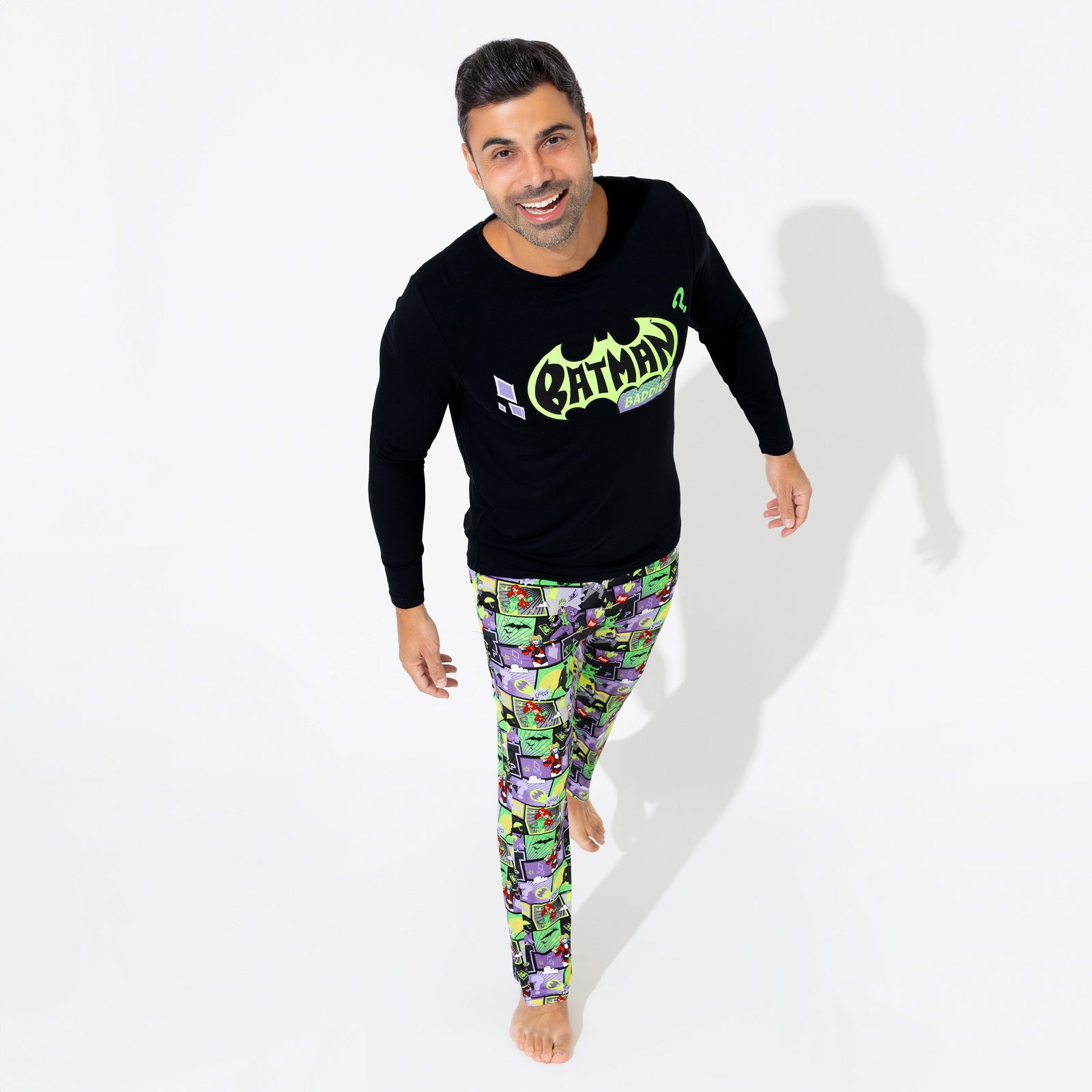 Batman Baddies Bamboo Men's Pajama Set