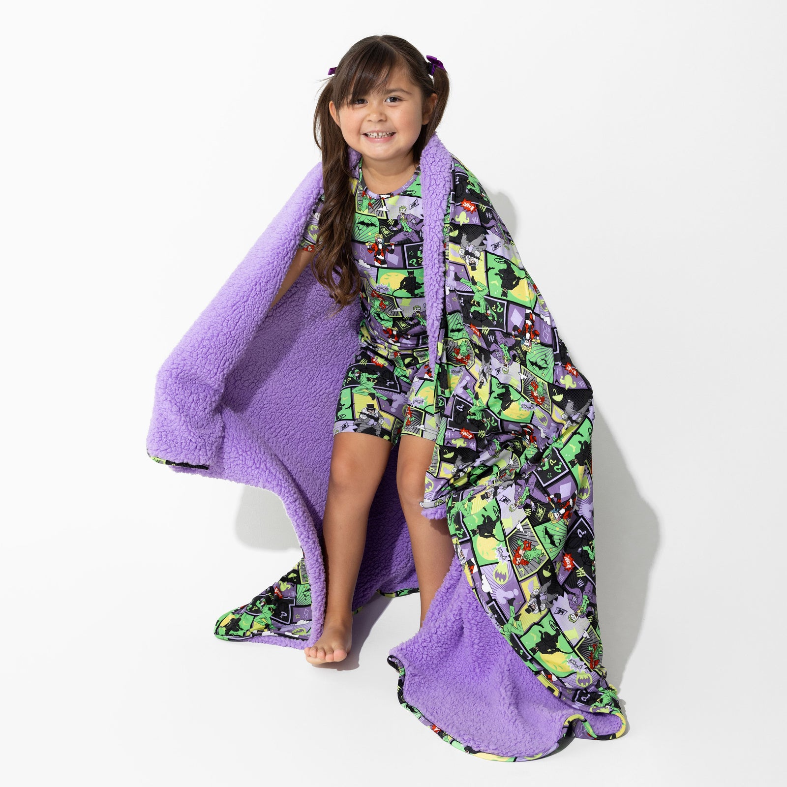 Batman Baddies Bamboo Sherpa Blanket