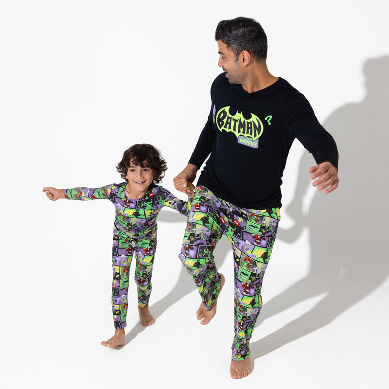 Batman Baddies Bamboo Kids Pajamas