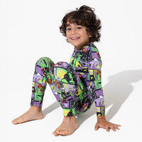 Batman Baddies Bamboo Kids Pajamas