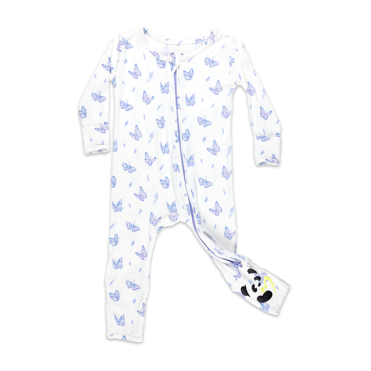 Butterfly Bamboo Convertible Footie