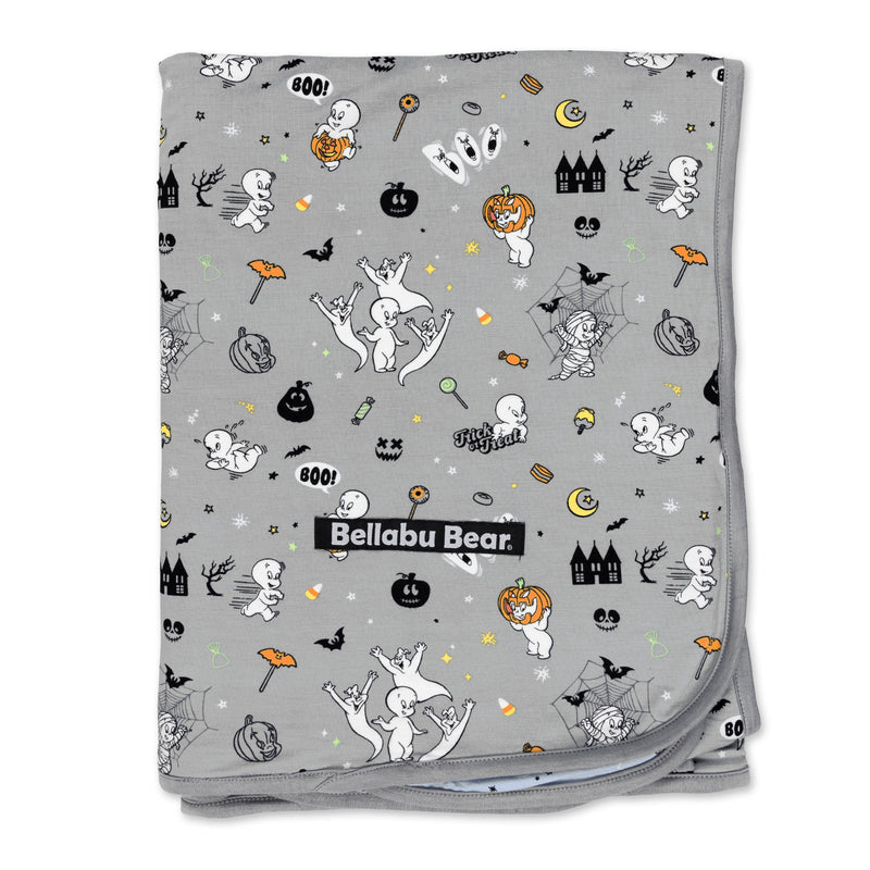 Casper Halloween Bamboo Blanket