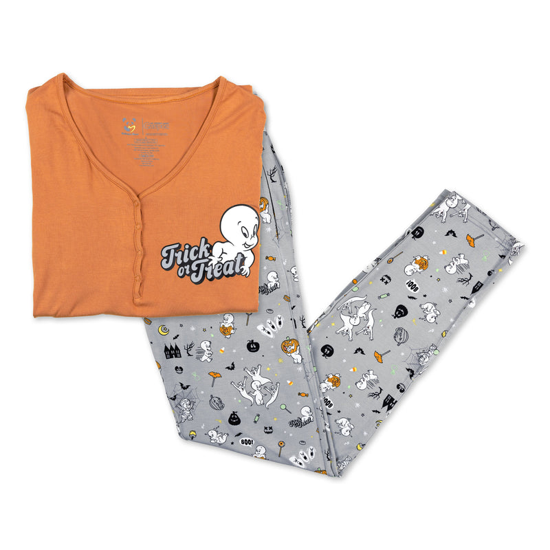 Casper Halloween Bamboo Women's Pajama Set