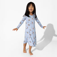 Casper & Wendy Bamboo Girls' Long Sleeve Dress