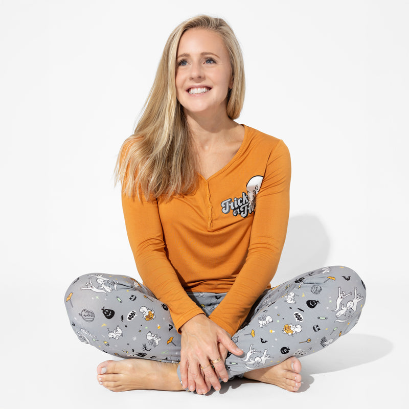 Casper Halloween Bamboo Women's Pajama Set