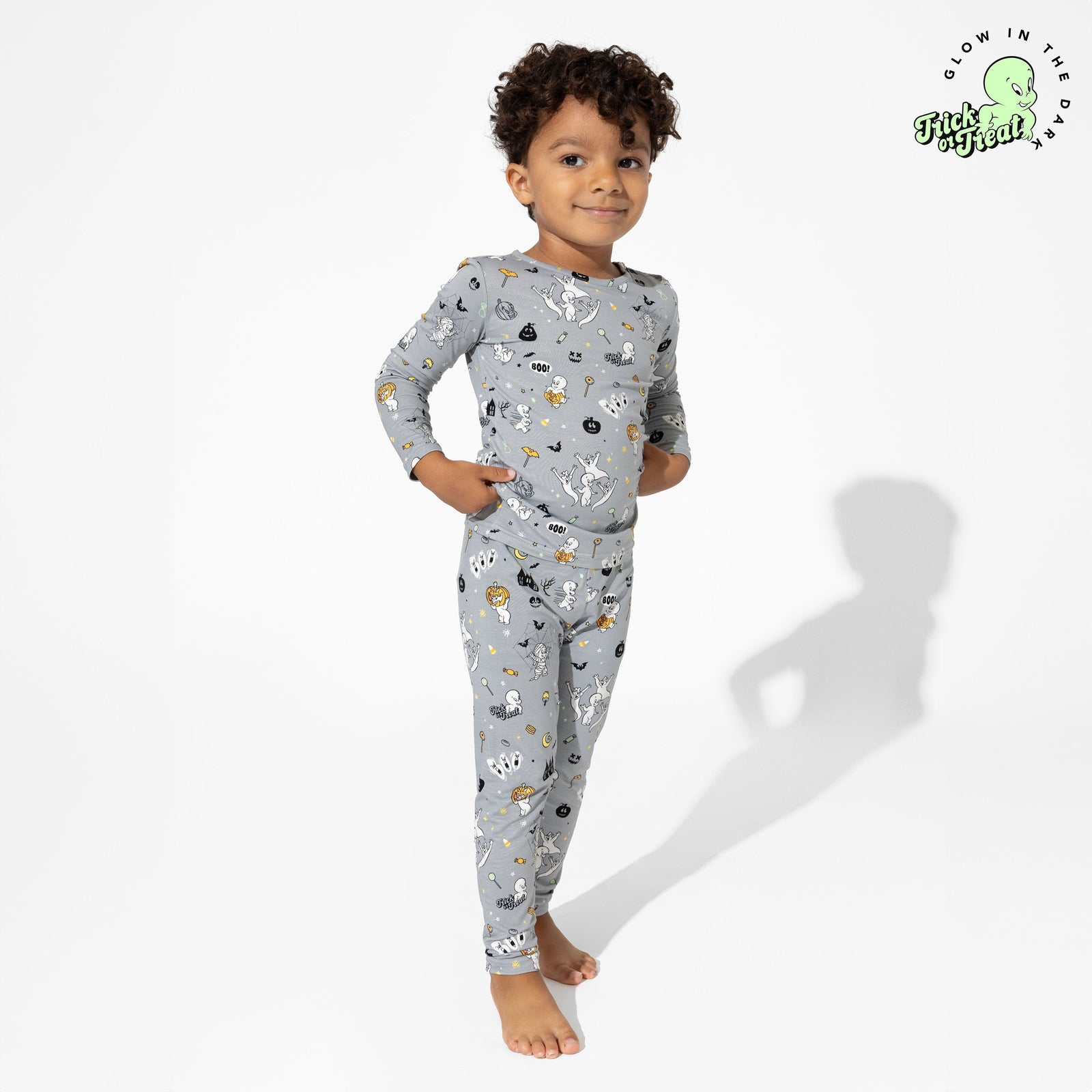 Casper Halloween Bamboo Kids Pajamas