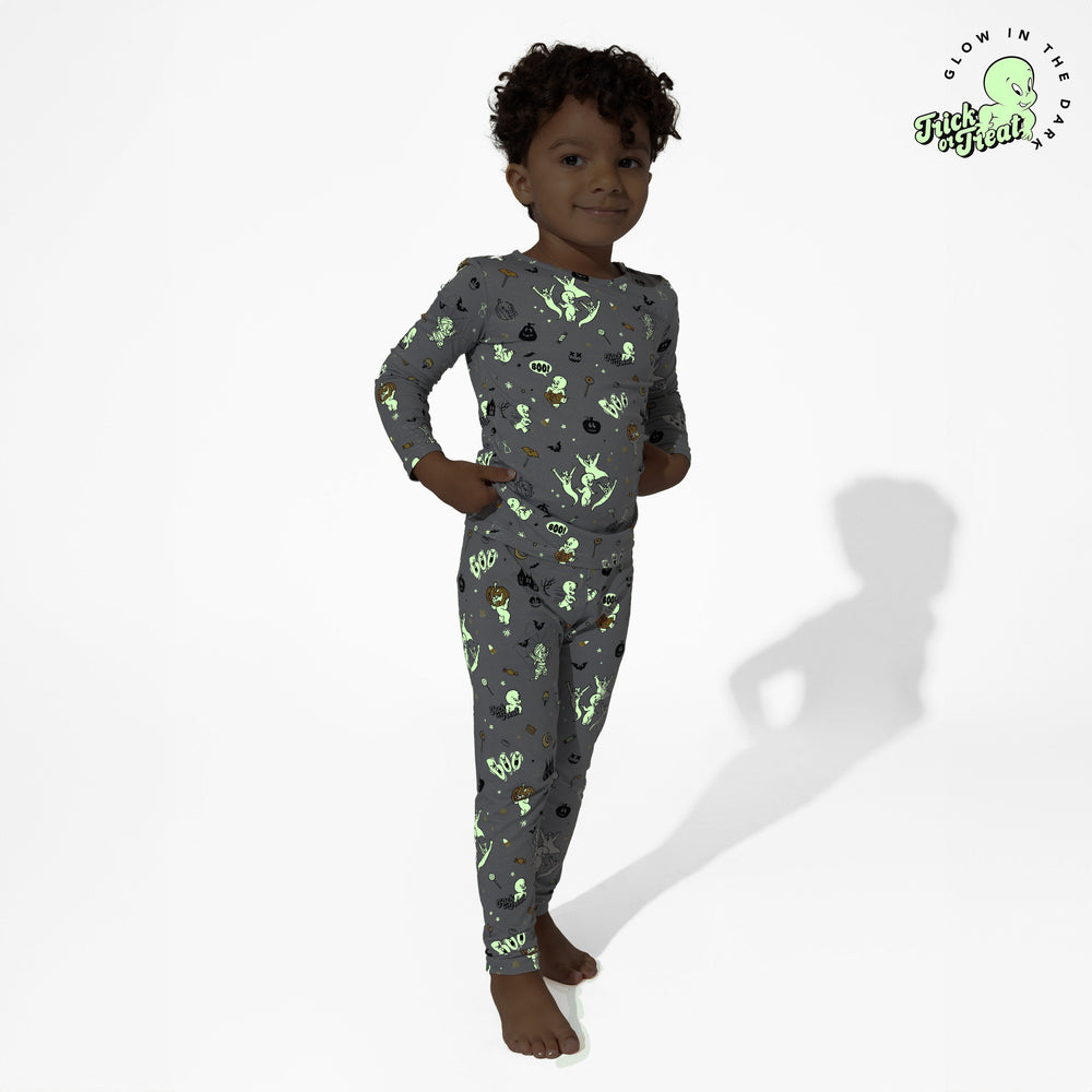 Casper Halloween Bamboo Kids Pajamas