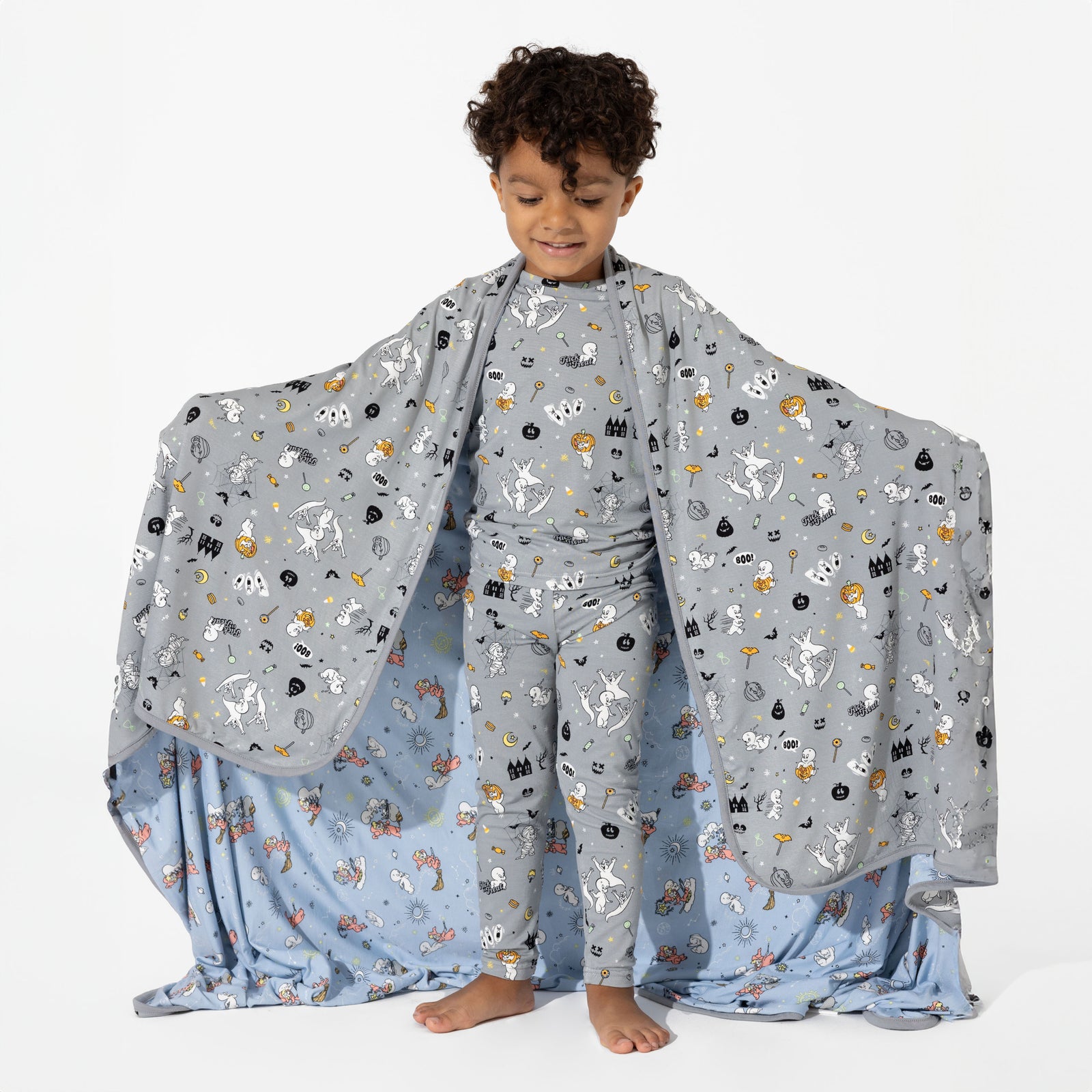 Casper Halloween Bamboo Kids Pajamas