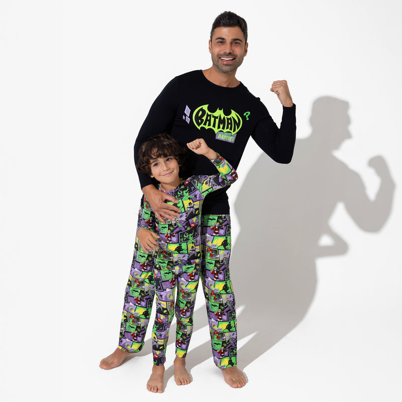 Batman Baddies Bamboo Men's Pajama Set