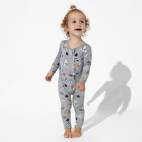 Casper Halloween Bamboo Convertible Footie