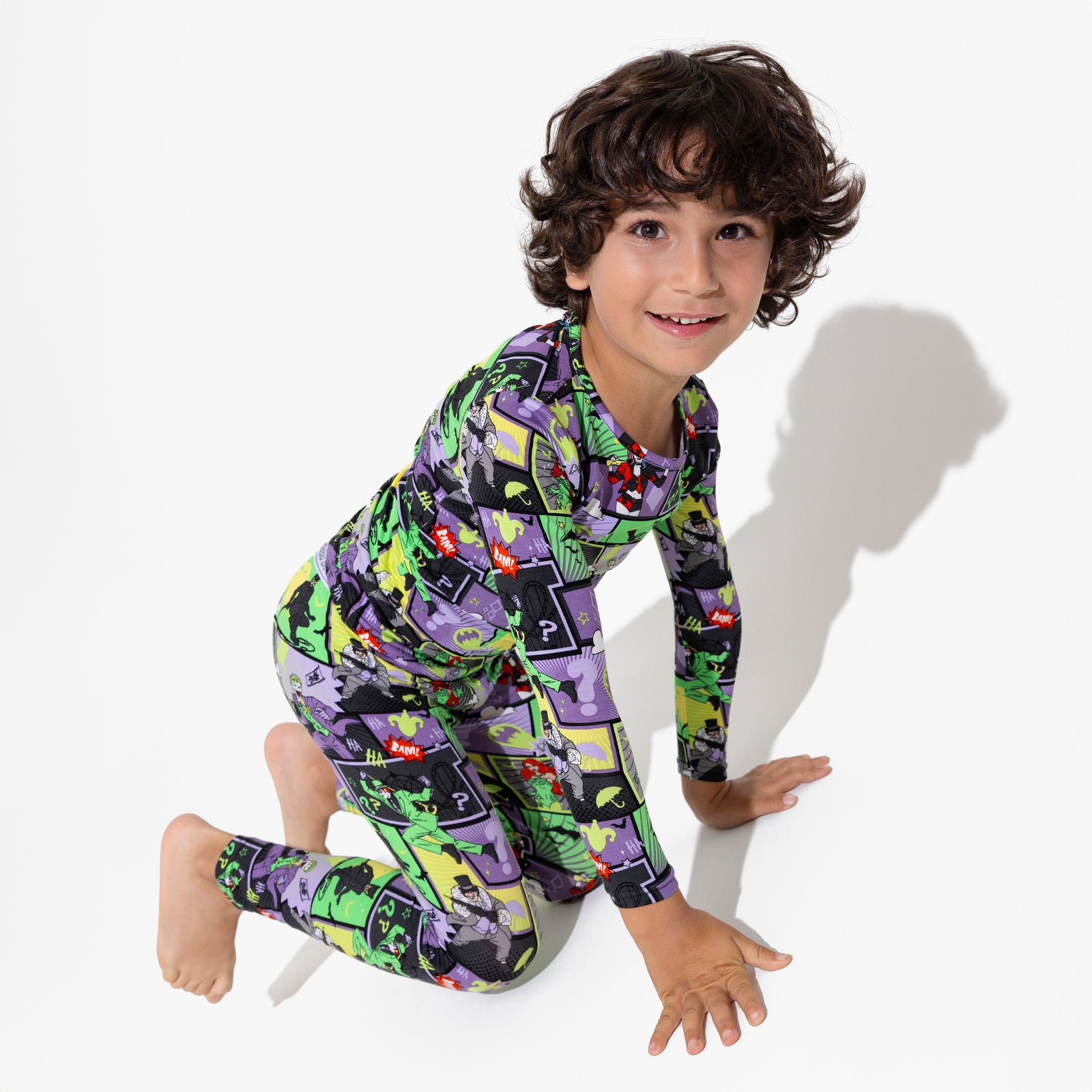 Batman Baddies Bamboo Kids Pajamas