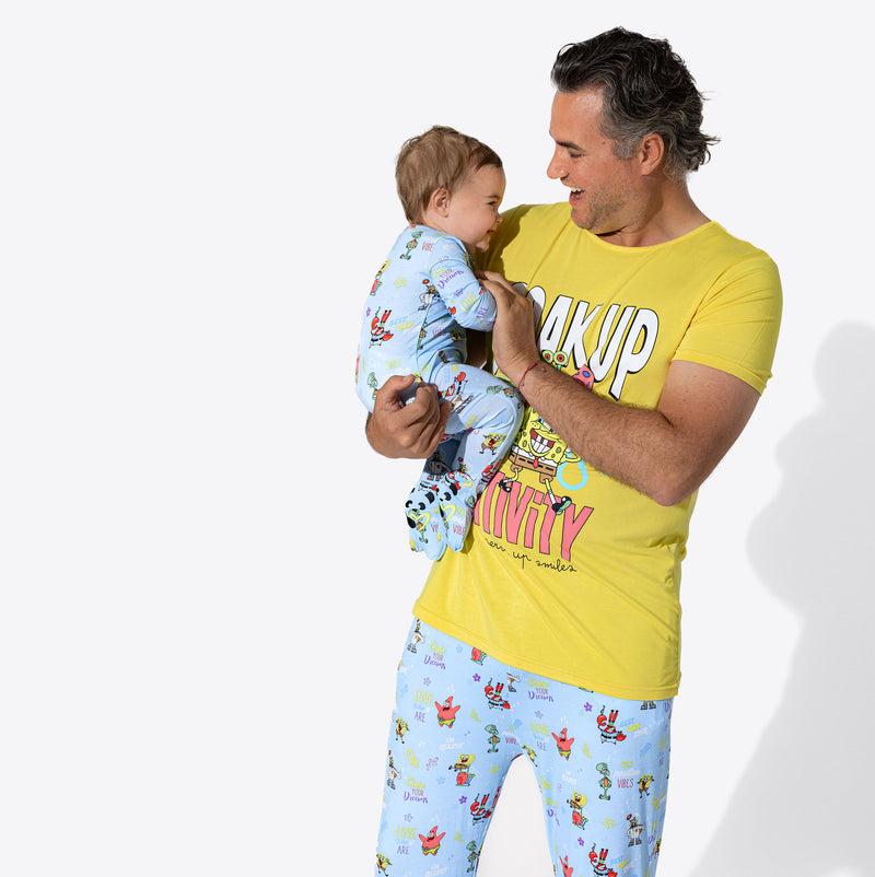 SpongeBob SquarePants: Dive into Comfort with Good Vibes Bamboo Men's ...