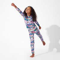 Justice League Heroines Bamboo Kids Pajamas