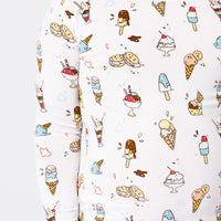 Ice Cream Bamboo Kids Pajamas